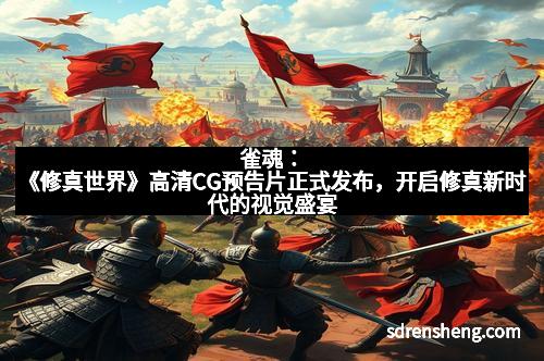 雀魂：《修真世界》高清CG预告片正式发布，开启修真新时代的视觉盛宴